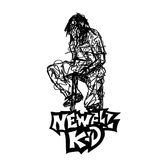 V-98 | SKETCH TEE | NEWELL KID | WHITE - Picture 3 of 4